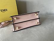 Fendi Peekaboo ISeeU Petite Light Pink 8BN335 size 20x15x11 cm - 2