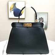 Fendi Peekaboo Iseeu Black 8BN321 Size 33.5 x 25.5 x 13 cm - 2