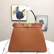 Fendi Peekaboo Iseeu Brown 8BN321 Size 33.5 x 25.5 x 13 cm - 6