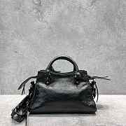 Balenciaga Neo Cagole Motorcycle Black Bag Size 26 x 13 x 18 cm - 3