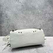 Balenciaga Neo Cagole Motorcycle White Bag Size 26 x 13 x 18 cm - 2