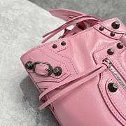 Balenciaga Neo Cagole Motorcycle Pink Bag Size 26 x 13 x 18 cm - 3