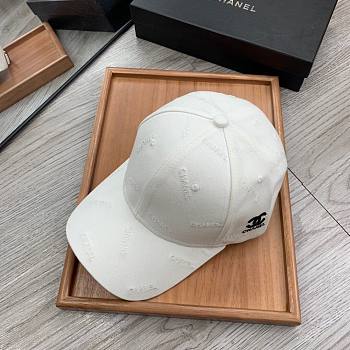Chanel Hat White