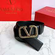 Valentino Reverisble Belt Black Size 4 cm wide - 5