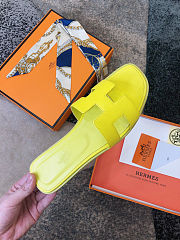 Hermes Slippers Yellow - 5