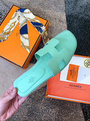Hermes Slippers Mint Green - 2