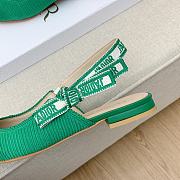 Dior J'adior Slingback Flat Green - 4