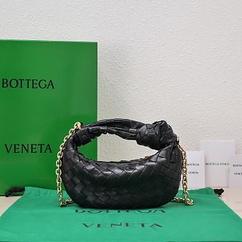 Bottega Veneta Mini Jodie Chain Strap Black Size 28 x 23 x 8 cm