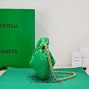 Bottega Veneta Mini Jodie Chain Strap Green Size 28 x 23 x 8 cm - 2