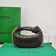 Bottega Veneta Mini Jodie Chain Strap Dark Brown Size 28 x 23 x 8 cm - 1