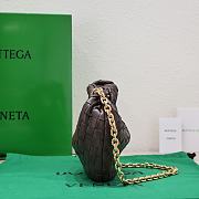 Bottega Veneta Mini Jodie Chain Strap Dark Brown Size 28 x 23 x 8 cm - 5