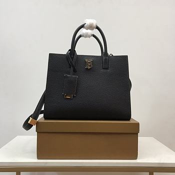 Burberry Mini Leather Frances Bag Black Size 27 x 11 x 20 cm