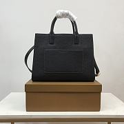 Burberry Mini Leather Frances Bag Black Size 27 x 11 x 20 cm - 6