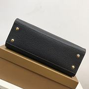 Burberry Mini Leather Frances Bag Black Size 27 x 11 x 20 cm - 5