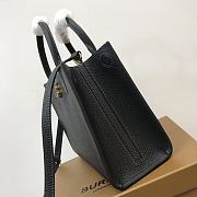 Burberry Mini Leather Frances Bag Black Size 27 x 11 x 20 cm - 4