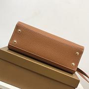 Burberry Mini Leather Frances Bag Brown Size 27 x 11 x 20 cm - 3