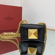 Valentino Garavani One Stud Crossbody Bag Black Size 11x8x5 cm - 1