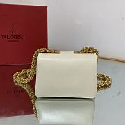 Valentino Garavani One Stud Crossbody Bag White Size 11x8x5 cm - 6