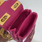 Valentino Garavani One Stud Crossbody Bag Pink Size 11x8x5 cm - 5