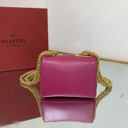 Valentino Garavani One Stud Crossbody Bag Pink Size 11x8x5 cm - 2