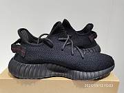 Adidas Yeezy 350 Boost V2 all black and red Cp9652 - 5