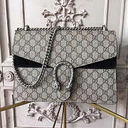 Gucci Dionysus Medium GG Shoulder Bag Black Size 30x21x10 cm - 1