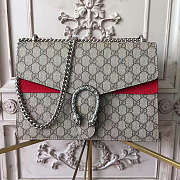 Gucci Dionysus Medium GG Shoulder Bag Red Size 30x21x10 cm - 1