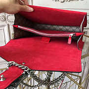 Gucci Dionysus Medium GG Shoulder Bag Red Size 30x21x10 cm - 6