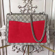 Gucci Dionysus Medium GG Shoulder Bag Red Size 30x21x10 cm - 4