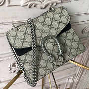 Gucci Dionysus GG Supreme Mini Bag Black Size 20x16x5 cm - 6