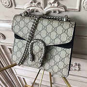 Gucci Dionysus GG Supreme Mini Bag Black Size 20x16x5 cm - 4