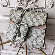 Gucci Dionysus GG Supreme Mini Bag Beige Size 20x16x5 cm - 6