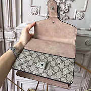 Gucci Dionysus GG Supreme Mini Bag Beige Size 20x16x5 cm - 3