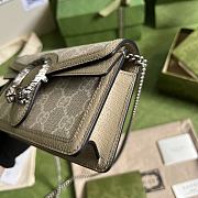 Gucci Dionysus GG Super Mini Bag Oatmeal Leather 476432 Size 16.5x10x4 cm - 2