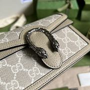 Gucci Dionysus GG Super Mini Bag Oatmeal Leather 476432 Size 16.5x10x4 cm - 5