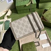 Gucci Dionysus GG Super Mini Bag Oatmeal Leather 476432 Size 16.5x10x4 cm - 6