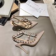 Valentino High Heels 10cm Nude Pink Patent Leather - 3