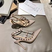 Valentino High Heels 10cm Nude Pink Patent Leather - 5