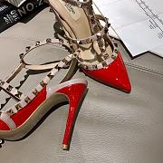 Valentino High Heels 10cm Red Patent Leather - 6