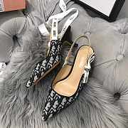 Dior J'Adior Slingback Middle Heels 6.5 cm Black - 1