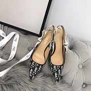 Dior J'Adior Slingback Middle Heels 6.5 cm Black - 3