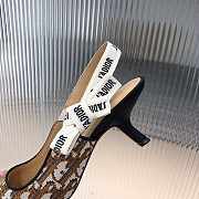 Dior J'Adior Slingback Middle Heels 6.5 cm Yellow - 2