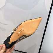 Dior J'Adior Slingback Middle Heels 6.5 cm Yellow - 3