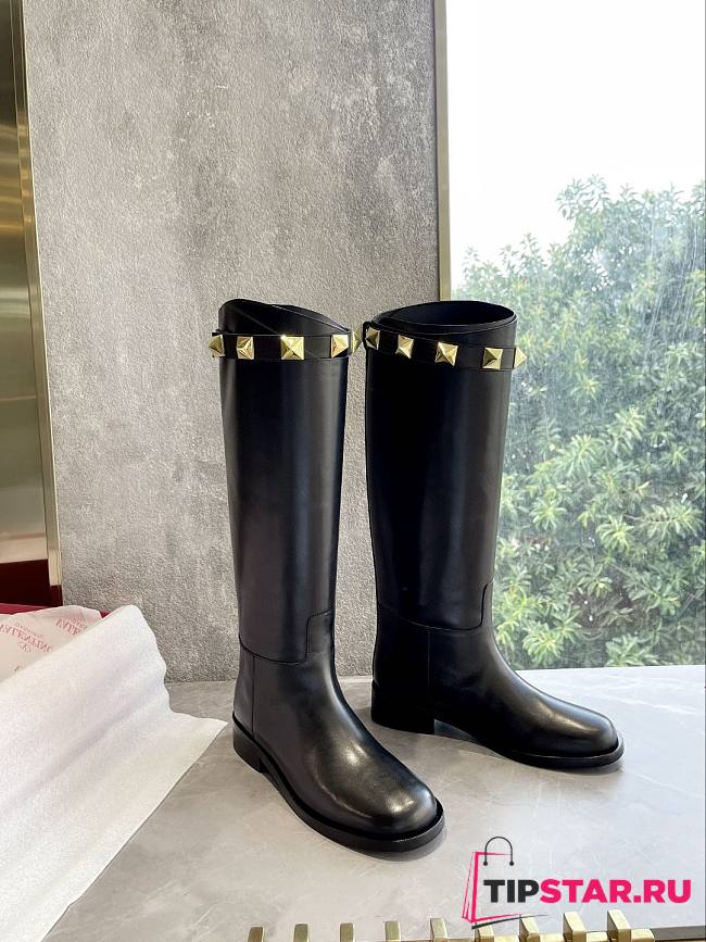 Valentino Garavani Roman Stud Long Boots - 1