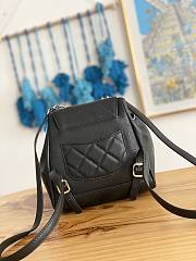 Chanel Black Caviar Backpack AS3530 Size 19x20x12 cm - 2