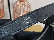 Celine Ava Bag With Celine Print Black 193953 Size 23x14x7 cm - 5
