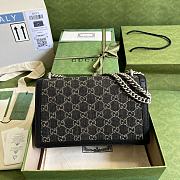  Gucci Dionysus Small GG Shoulder Bag Black 400249 size 28x18x9 cm - 4