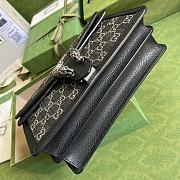  Gucci Dionysus Small GG Shoulder Bag Black 400249 size 28x18x9 cm - 5