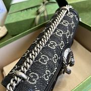 Gucci Dionysus Small GG Shoulder Bag Black 499623 size 25x13.5x7 cm - 5