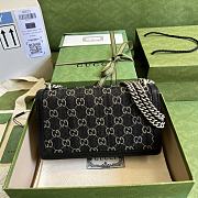 Gucci Dionysus Small GG Shoulder Bag Black 499623 size 25x13.5x7 cm - 4